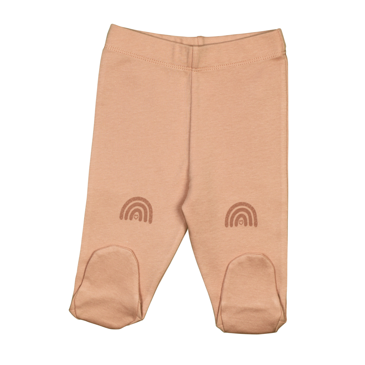 Schöne Hose mit Fuß in rosa aus Bio-Baumwolle