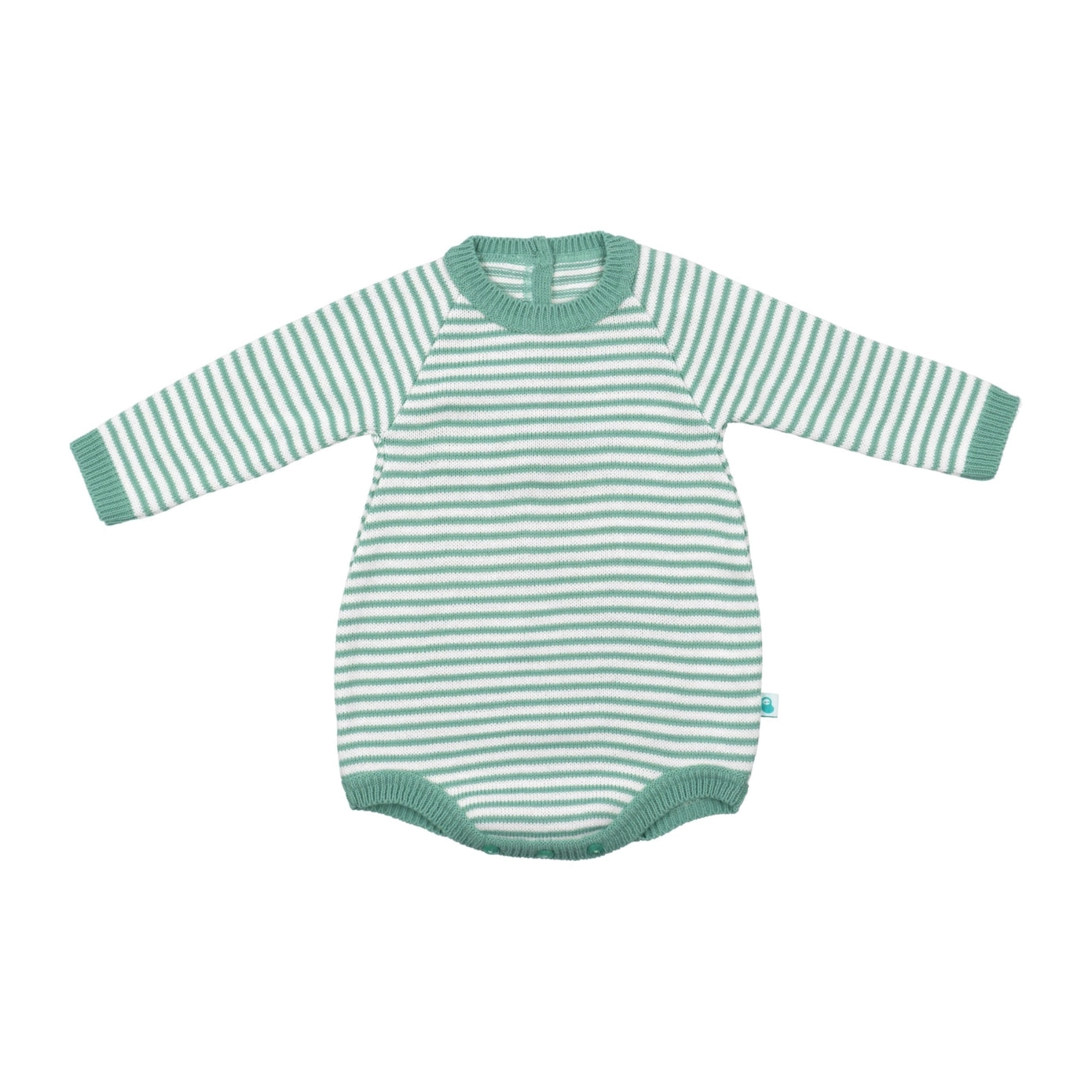 Strickbody Baby Bean in grün