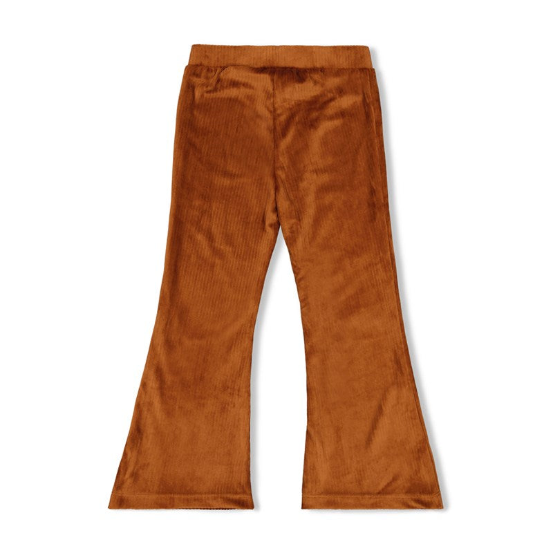 Jubel - Gerippte Hose mit Schlag - Color Me Panther