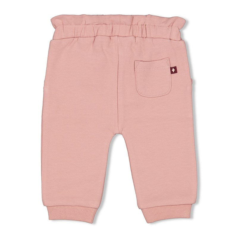 Verspielte Hose mit vielen hübschen Details aus Bio-Baumwolle