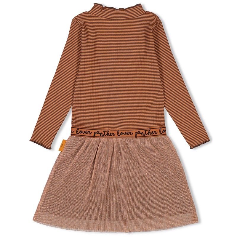 Schönes langärmliges Kleid in braun von Jubel