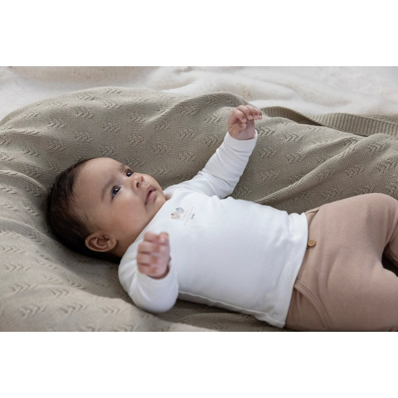 Süßes Longsleeve mit Äpfeln aus Bio-Baumwolle