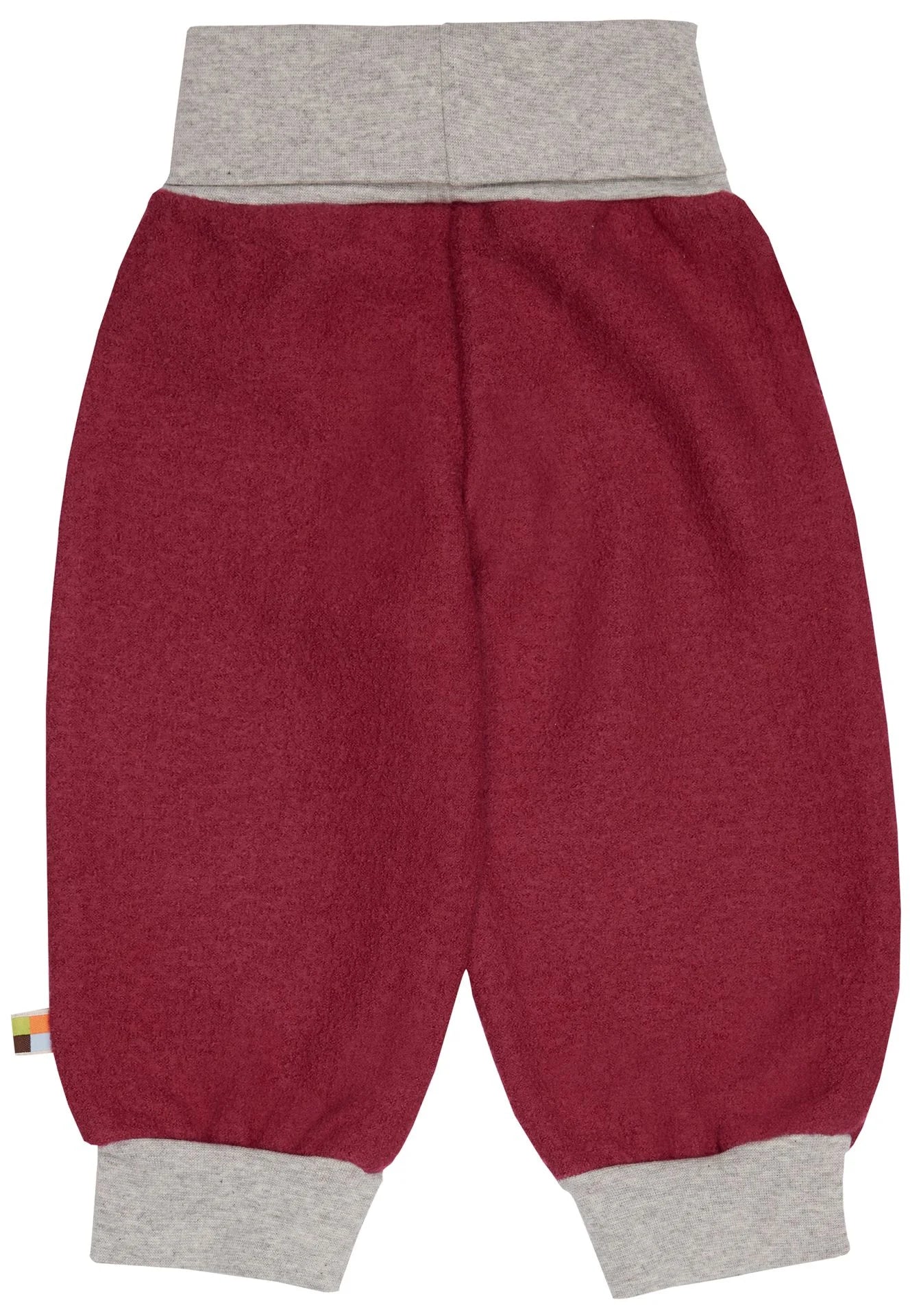 Wollwalk Hose von Loud+Proud in berry