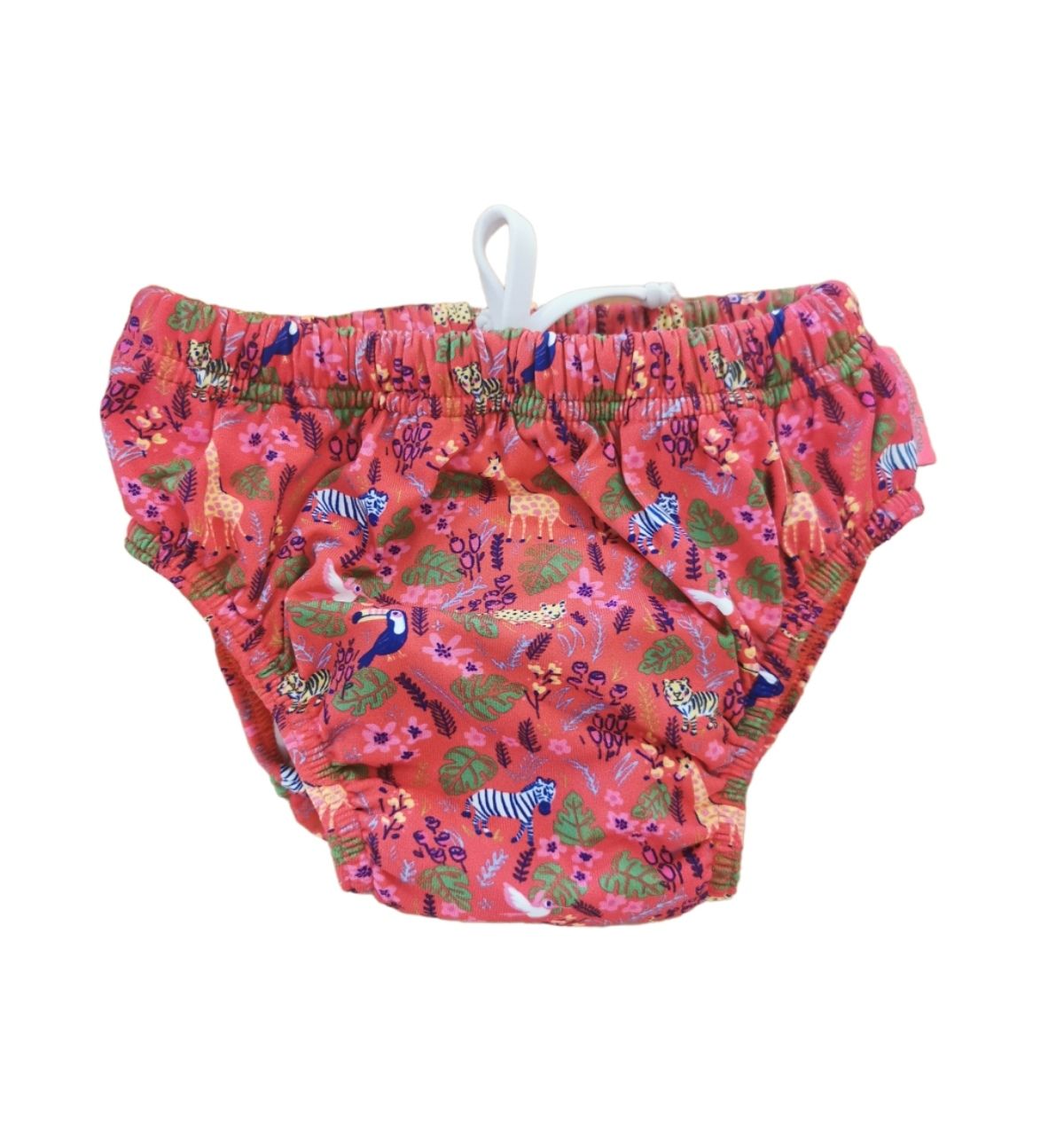 mayoparasol - Schwimmwindel "Safari" in rot