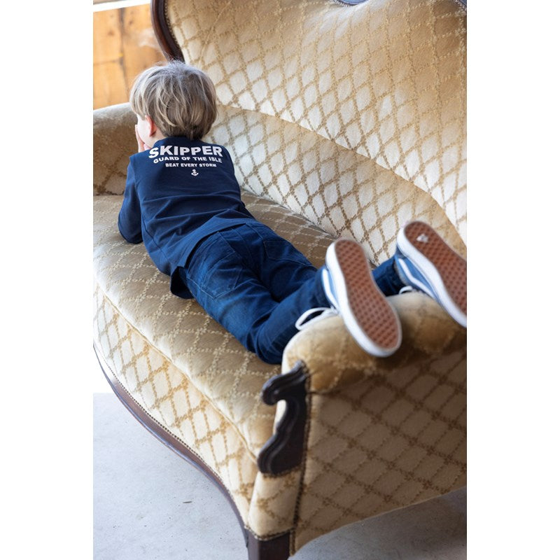 Hochwertige Jeans in dunkelblau