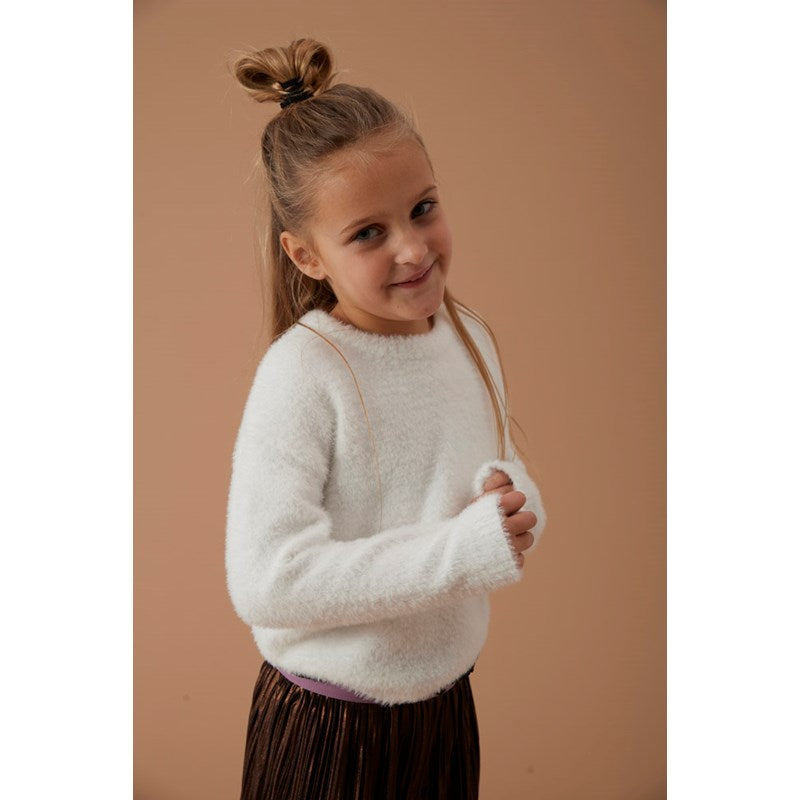 Kuscheliger Sweater in offwhite