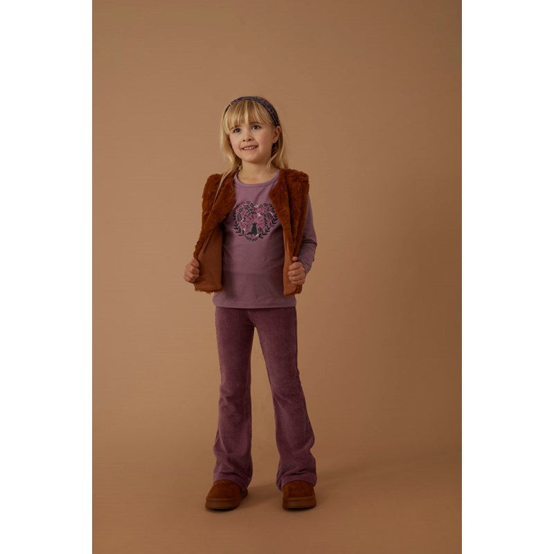 Süße Teddyweste in braun