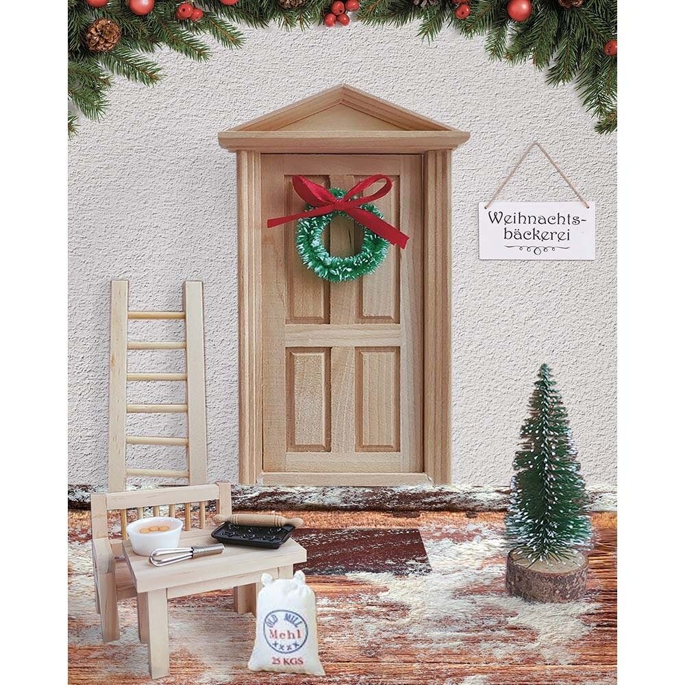 Tanner Deko - Wichteltüre "Weihnachtsbäckerei"