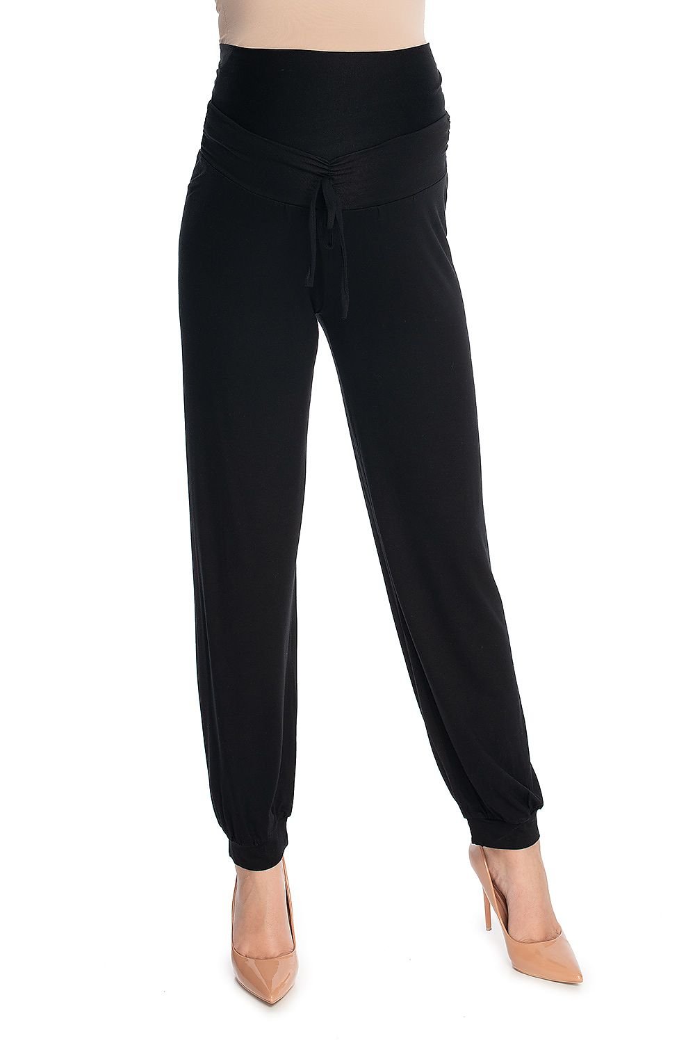PeeKaBoo - Umstandshose/ Sweatpants in schwarz
