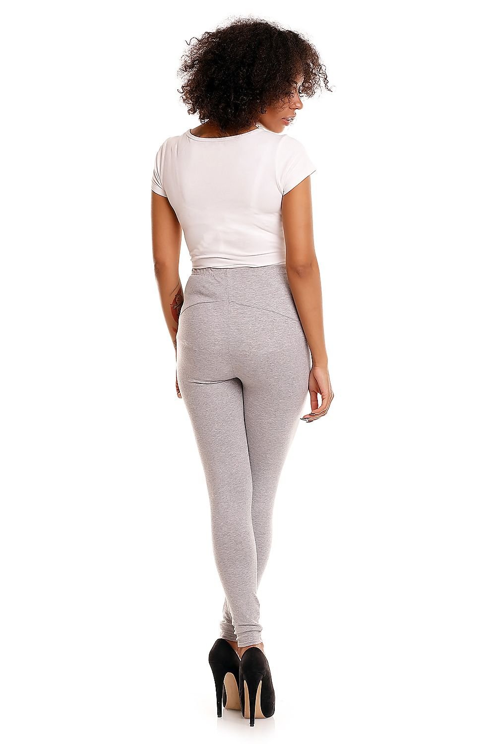 PeeKaBoo - Schwangerschafts-Leggings in grau