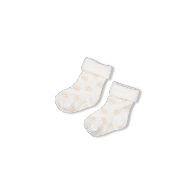 Süße Baby Socken mit Wolken