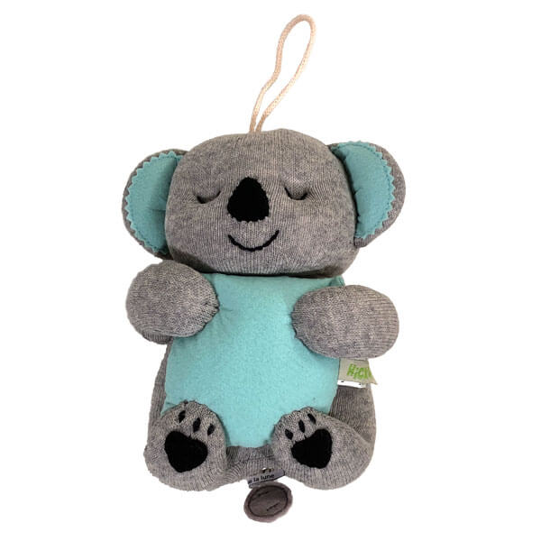 Hochwertige Spieluhr:süßer Koala in grau und türkis der LaLeLu spielt