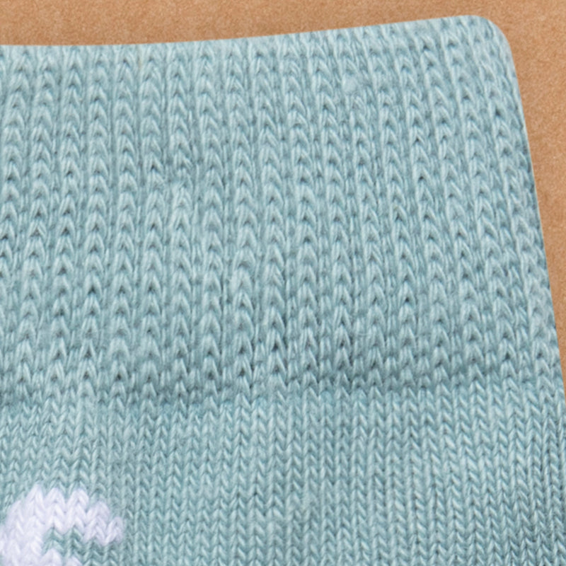 Tolle Socken die nicht rutschen und am Fuß bleiben in ocean blau