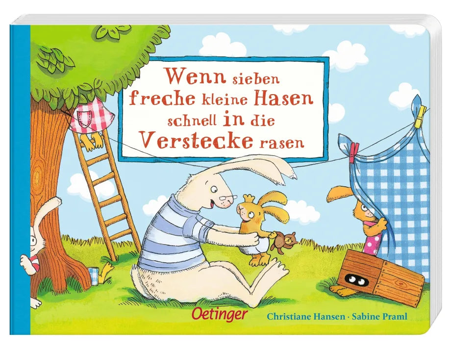 Wundervoll illustriertes Buch mit den 7 Hasen zum Vorlesen und anschauen