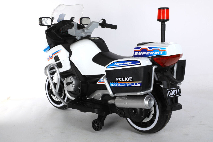 Sehr realistisches Polizei-Motorrad für alle Nachwuchs-Polizisten