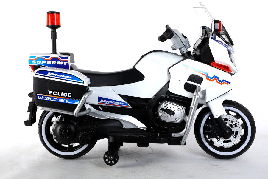 Sehr realistisches Polizei-Motorrad für alle Nachwuchs-Polizisten