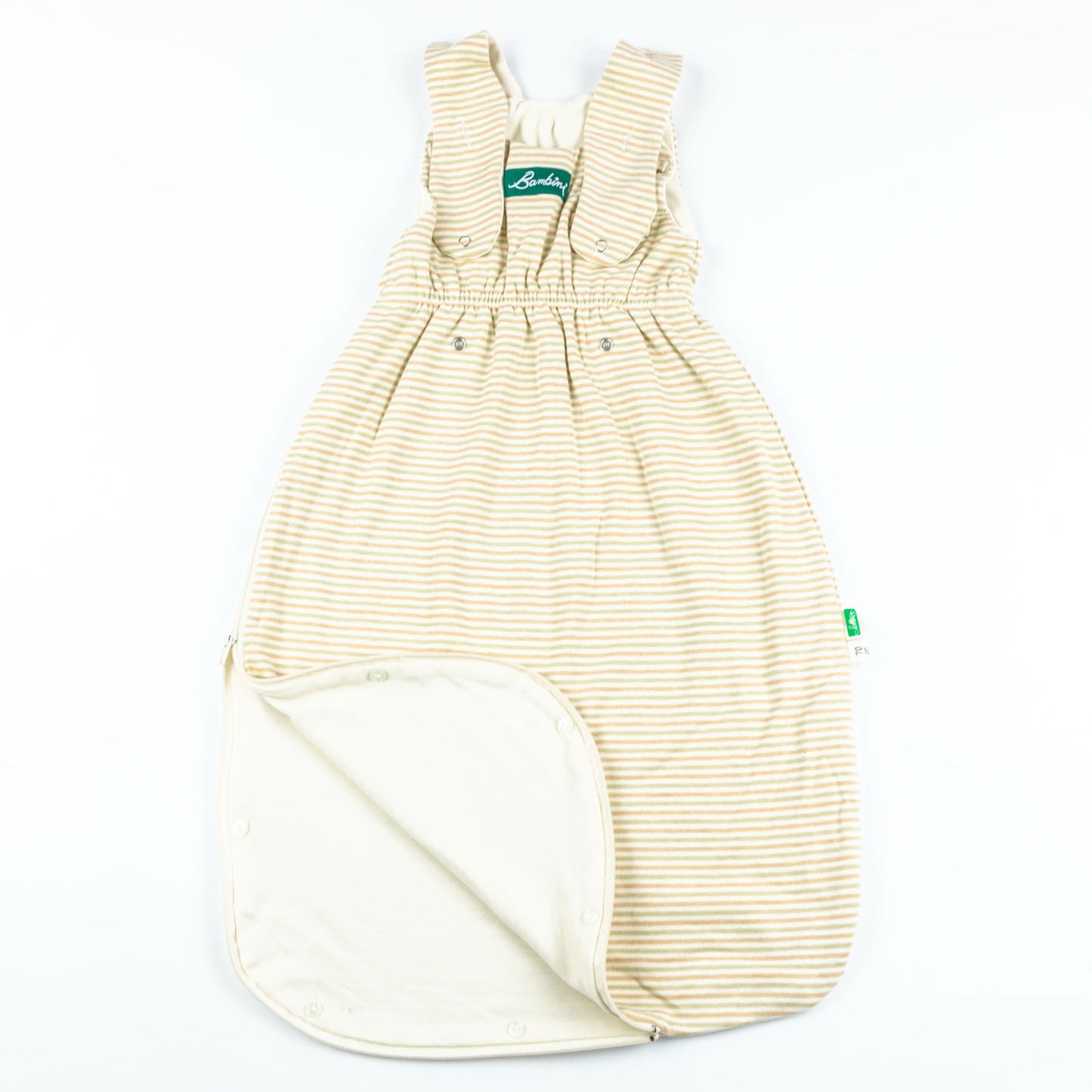 Lotties - Bambini Schlafsack Interlock Ringel natur