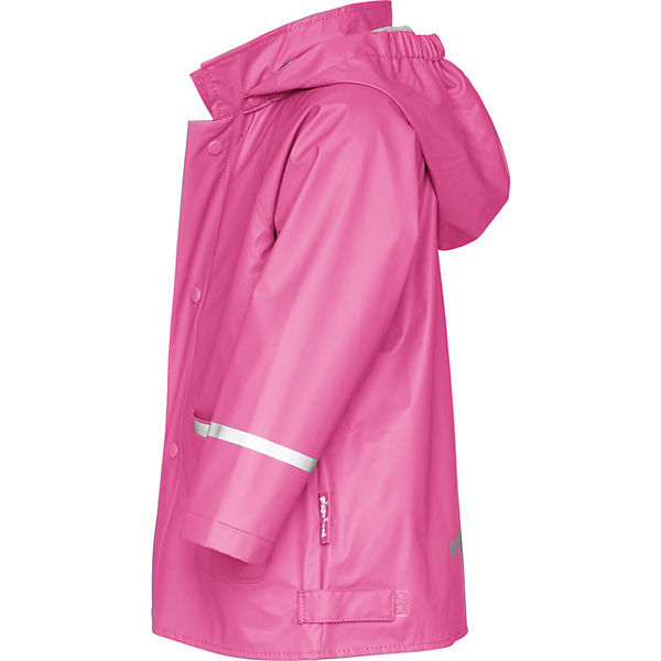 Rosa Regenjacke mit Reflektoren von Playshoes