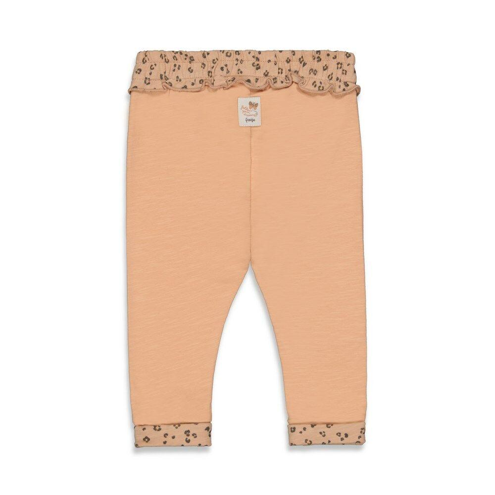 Tolle Hose für Mädchen in Pfirsich mit Schleife