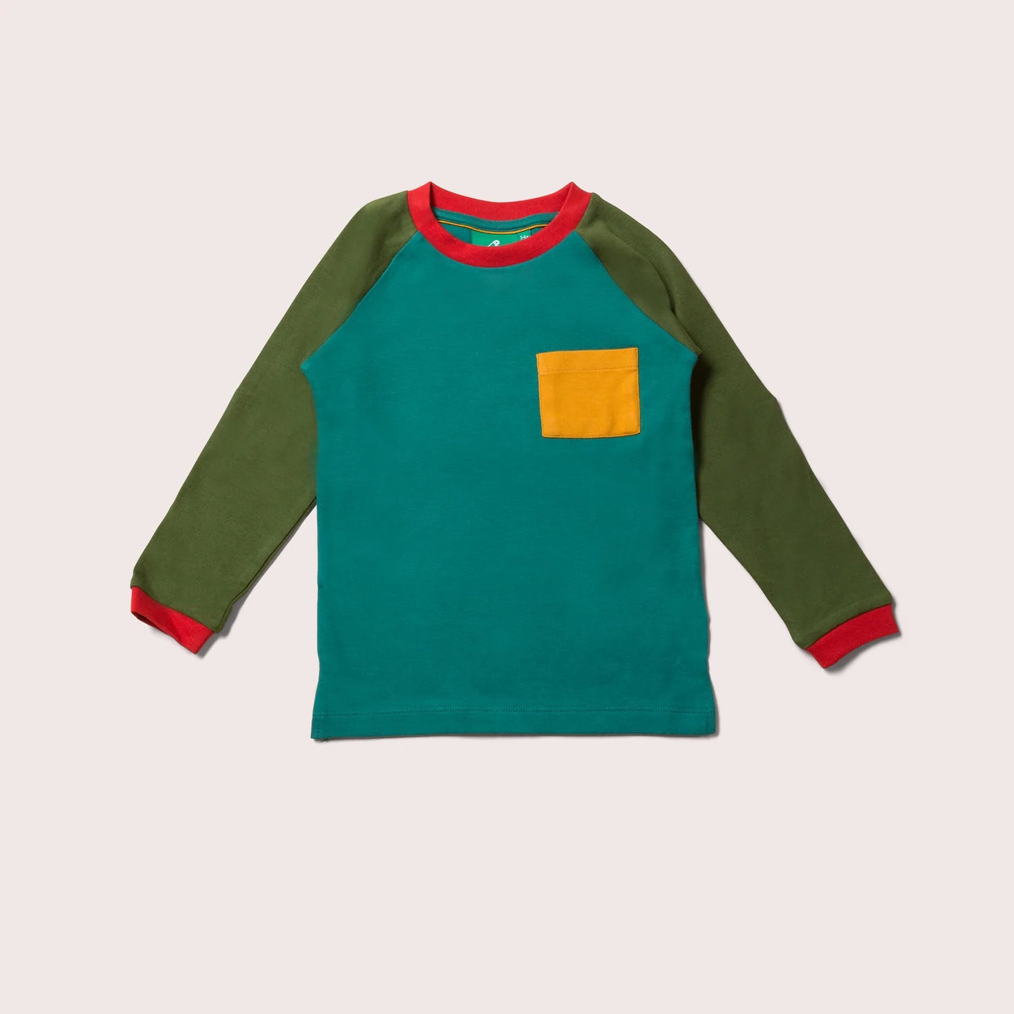 Little Green Radicals - Langarm-Shirt Sea Green Stern
