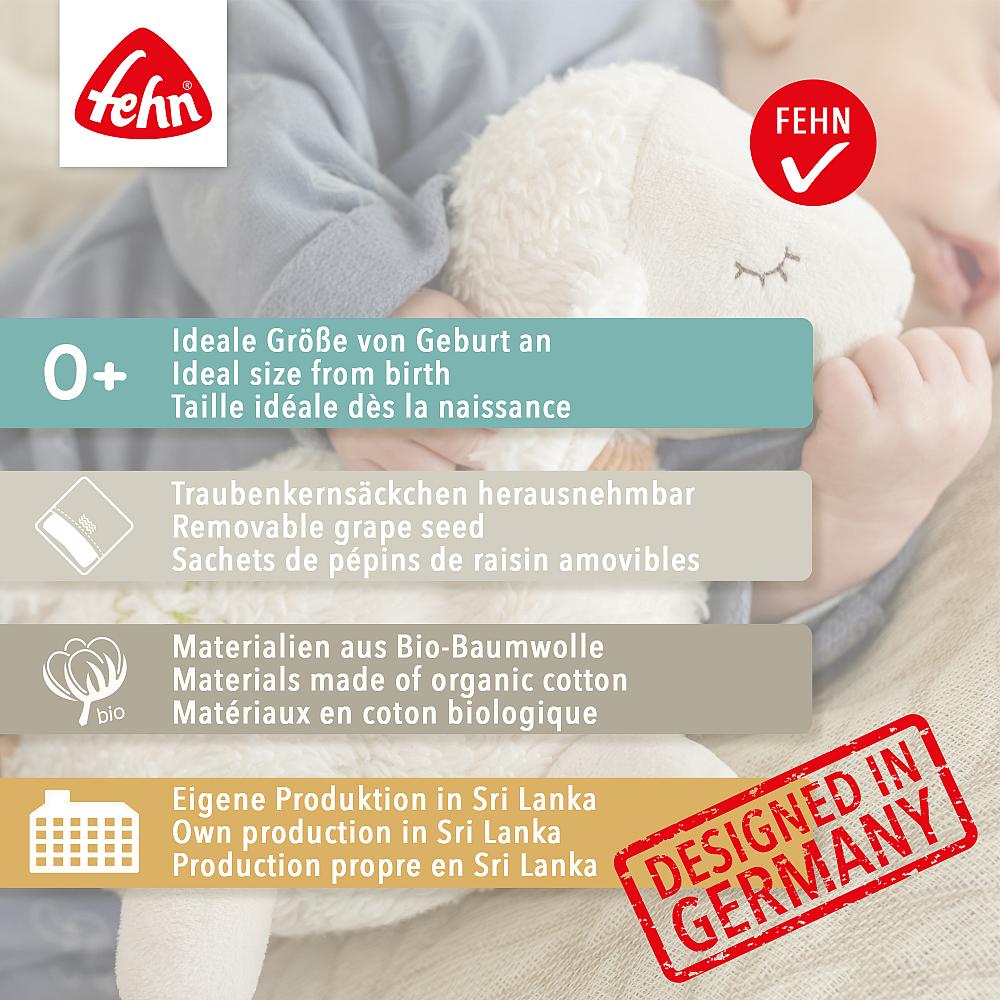 Fehn - Wärmetier Schaf Natur mit Traubenkernfüllung