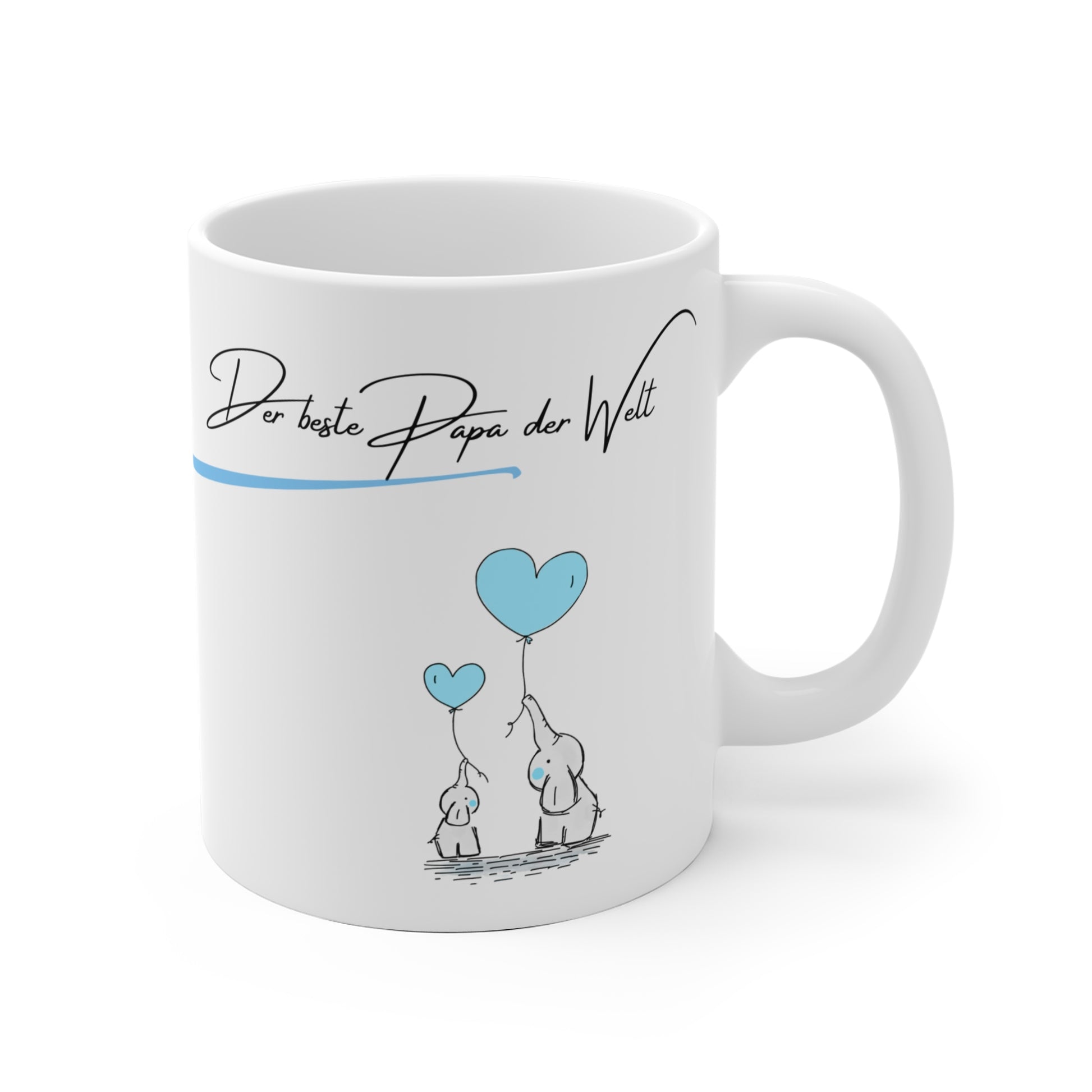 Die Papa Kaffee- oder Teetasse ist ein super Geschenk zum Geburtstag, Vatertag oder einfach so! 