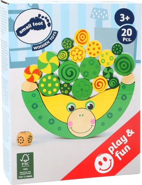 Balancierspiel Frosch mit Würfel für geschickte Kids