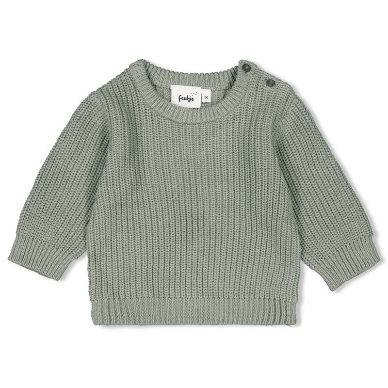 Feetje - Strick-Sweater in minze