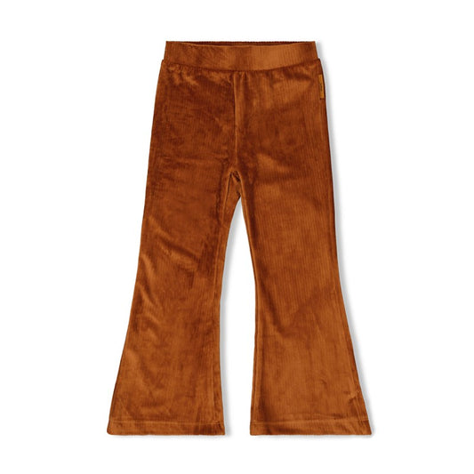 Jubel - Gerippte Hose mit Schlag - Color Me Panther