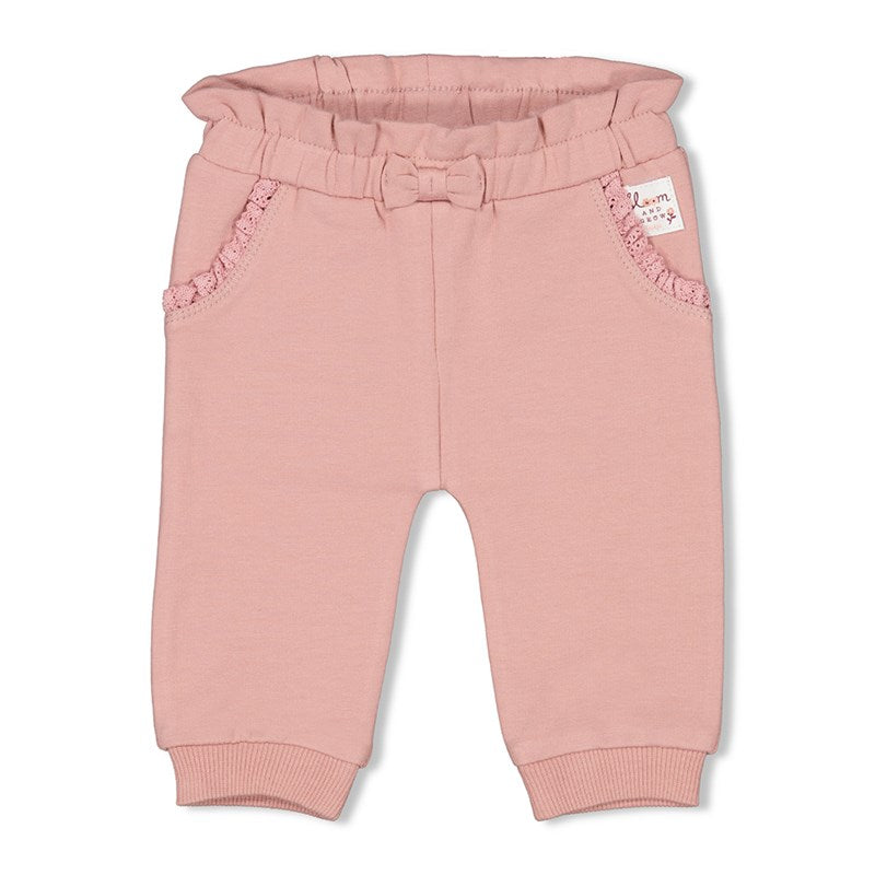 Verspielte Hose mit vielen hübschen Details aus Bio-Baumwolle
