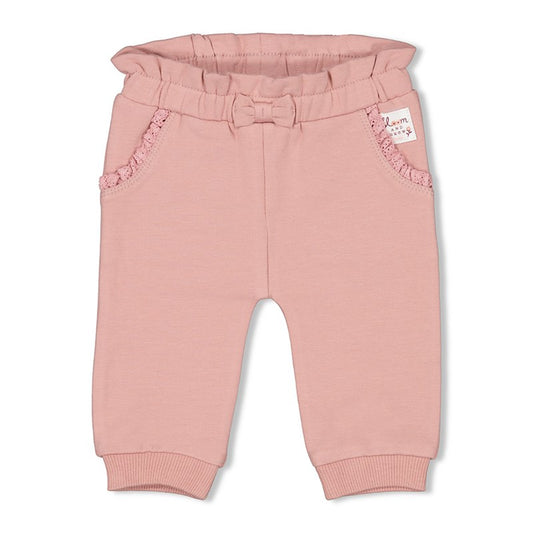 Verspielte Hose mit vielen hübschen Details aus Bio-Baumwolle