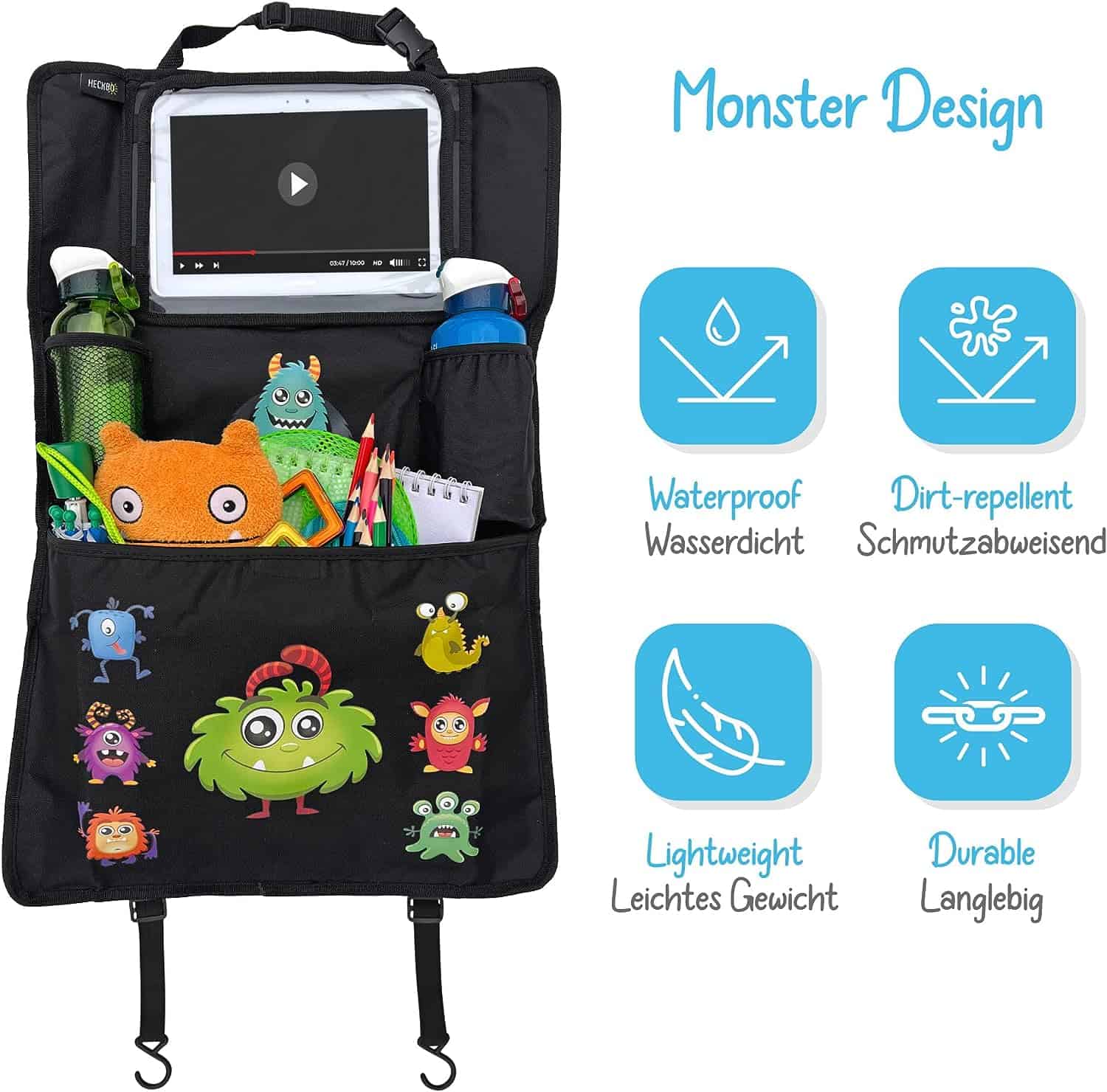 Praktischer Auto-Organizer mit Meerjungfrauen-Design