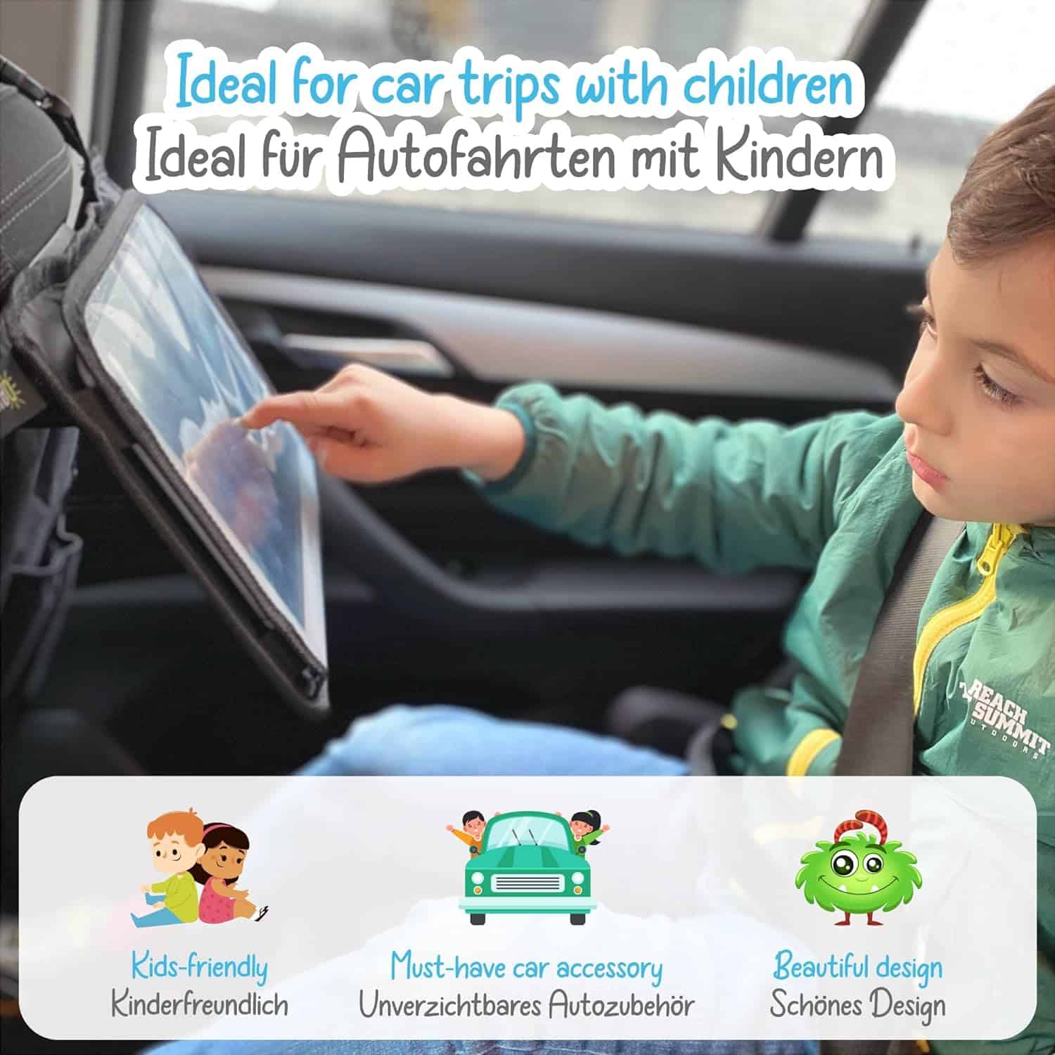 Praktischer Auto-Organizer mit Meerjungfrauen-Design