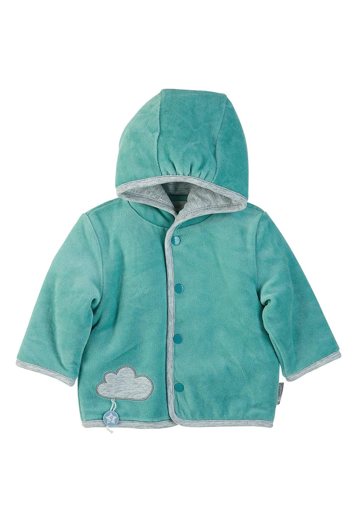 Schöne, warme Babyjacke von Sterntaler in türkis