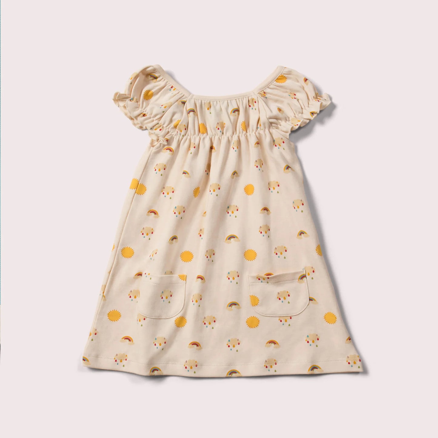 Little Green Radicals Sommerkleid mit Regenbögen