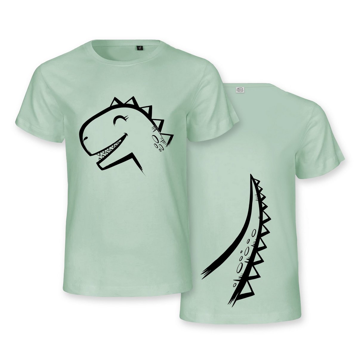 Micas Tricas T-Shirt Dino/ Löwe mintgrün