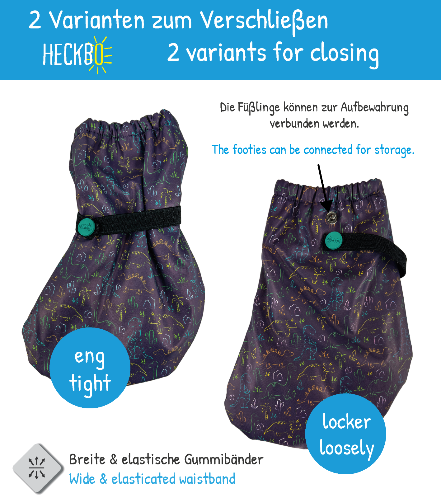 Wasser- und winddichte Regenfüßlinge, praktisch und in schönem Design