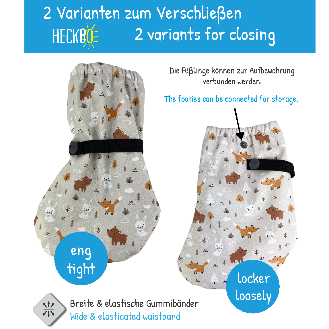 Wasser- und winddichte Regenfüßlinge, praktisch und in schönem Design
