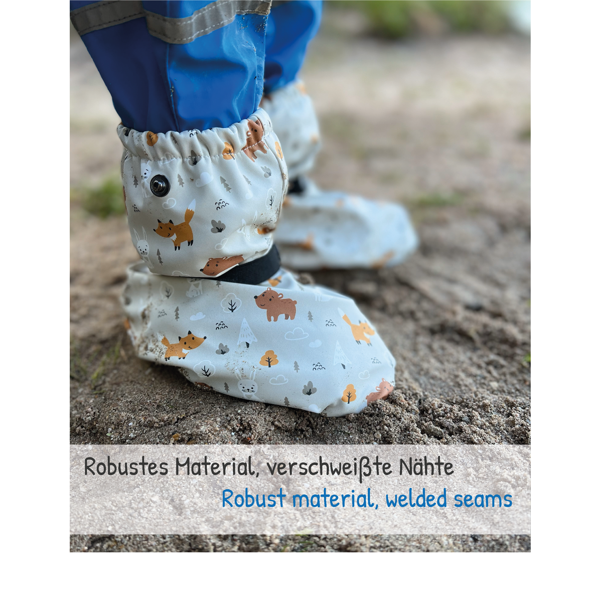 Wasser- und winddichte Regenfüßlinge, praktisch und in schönem DesignWasser- und winddichte Regenfüßlinge, praktisch und in schönem Design