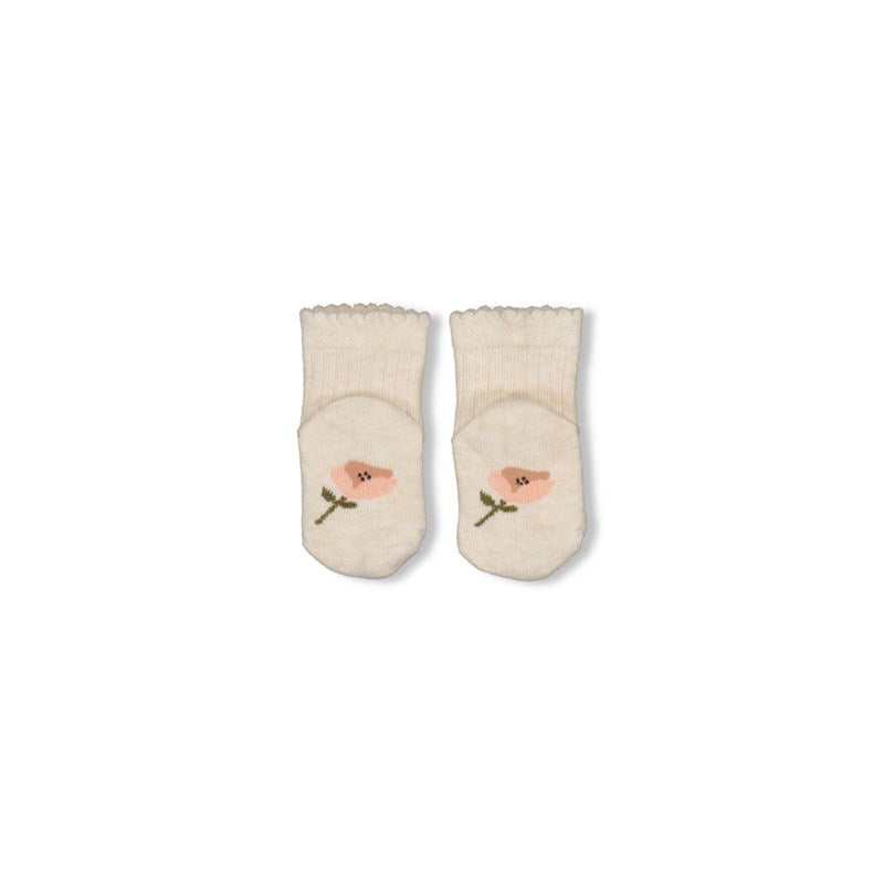 Niedliche Socken von Feetje mit einer schönen Blume und verspielten Bund