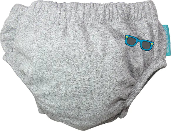 mayoparasol - Badewindel mit cooler Sonnenbrille in grau