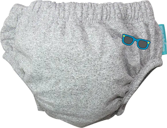 mayoparasol - Badewindel mit cooler Sonnenbrille in grau