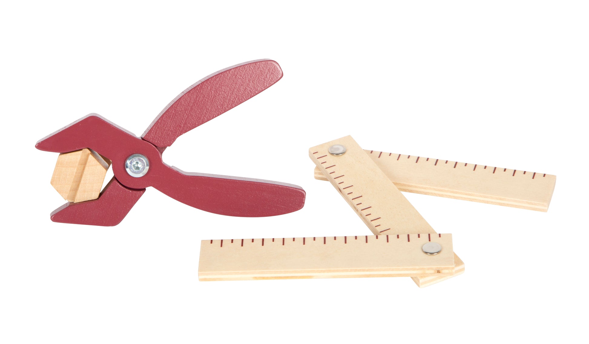 Schöner hochwertiger Werkzeuggürtel mit Holz Werkzeugen