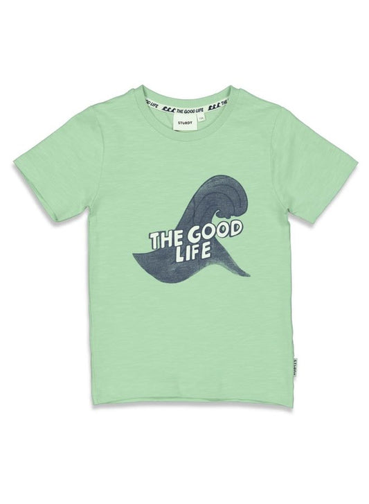 Sturdy - T-Shirt The good Life in mint