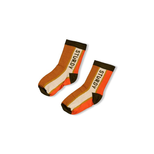 Sturdy - Socken Fly Wild haselnuss