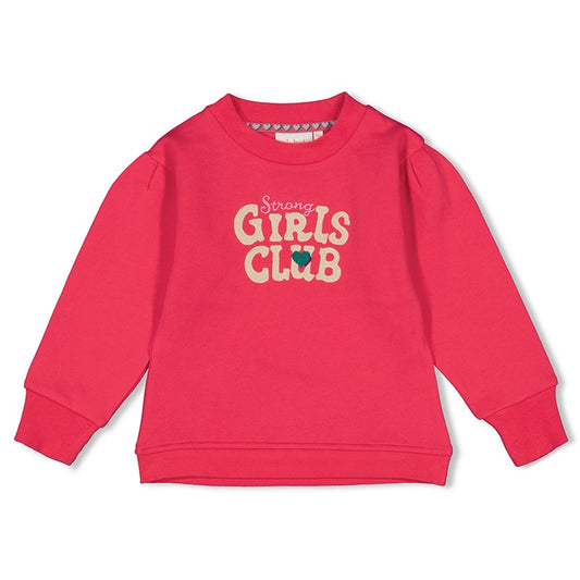 Cooler Sweater in Pink aus Bio-Baumwolle