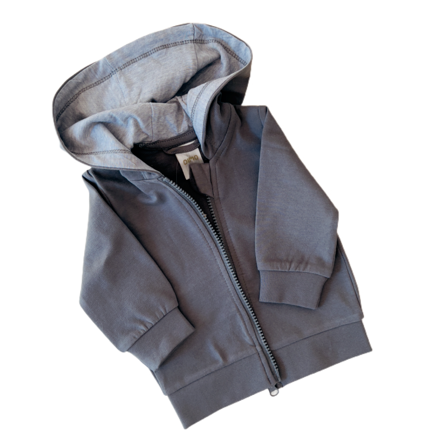 Weiche Sweatjacke aus Baumwolle 