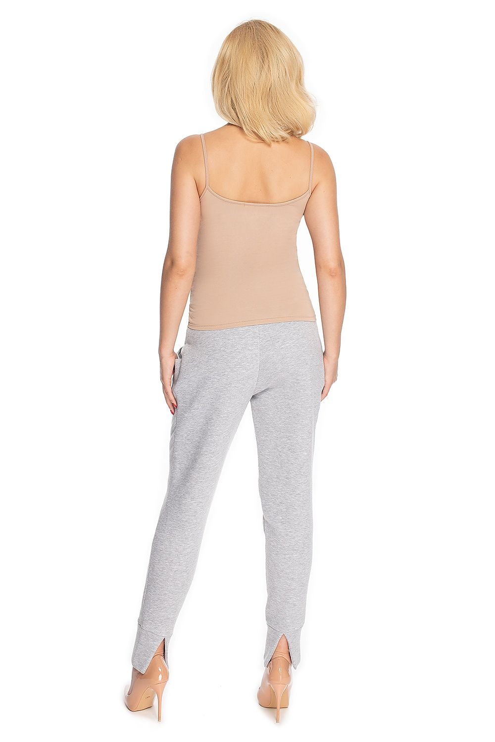 PeeKaBoo - Umstandshose/ Sweatpants mit Taschen in hellgrau