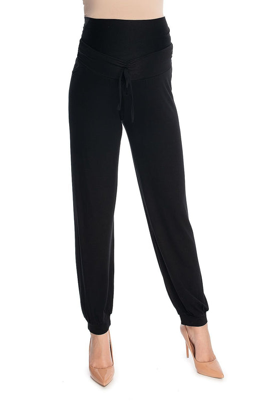 PeeKaBoo - Umstandshose/ Sweatpants in schwarz