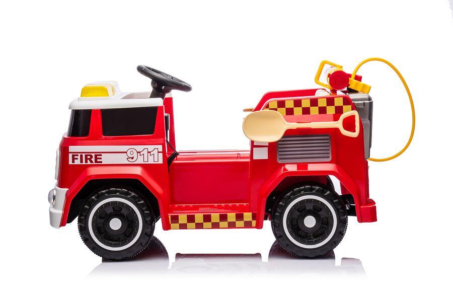 Schönes rotes Feuerwehrauto mit vielen tollen Extras für alle kleinen Feuerwehrmänner und Feuerwehrfrauen
